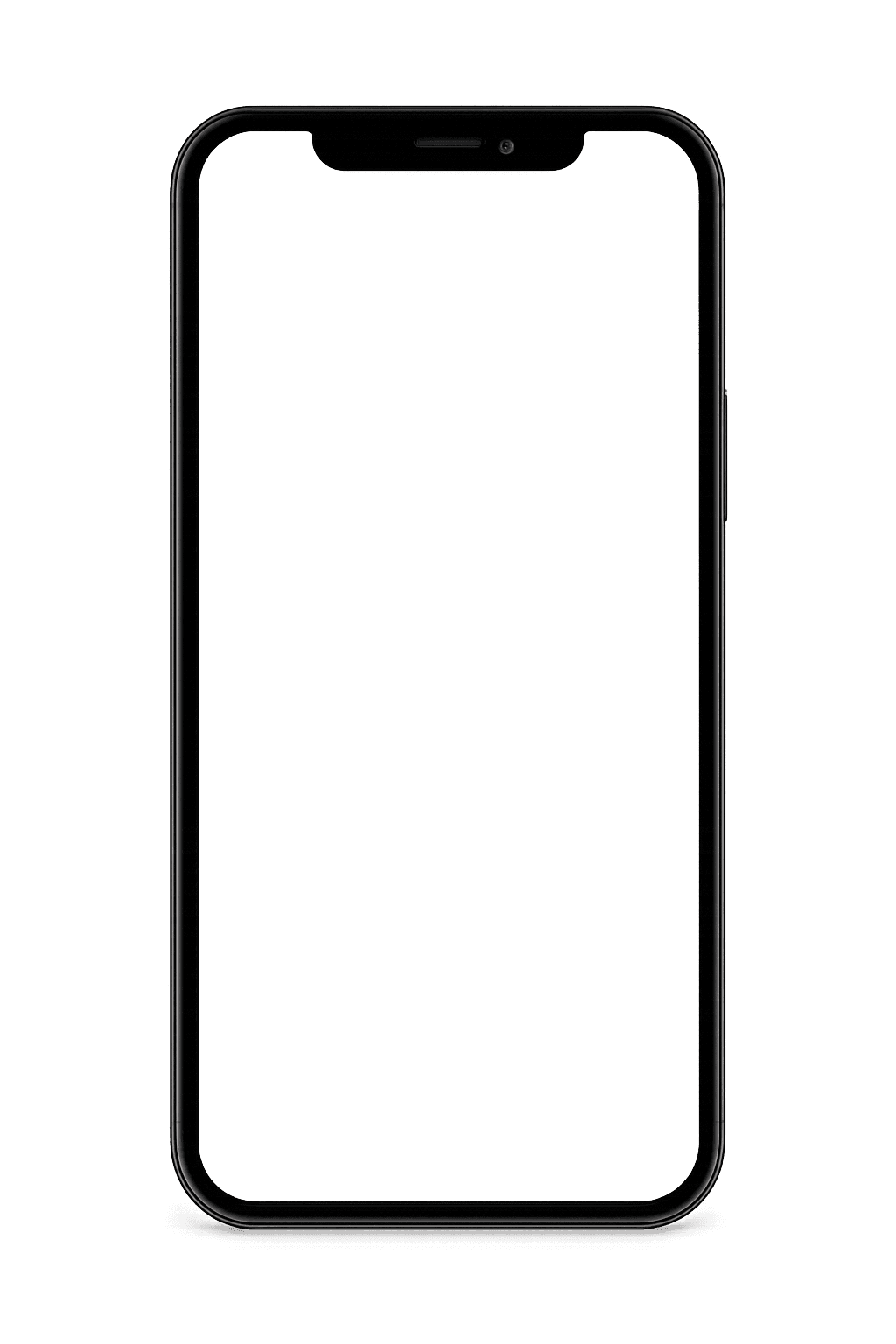 Phone showing testimonials